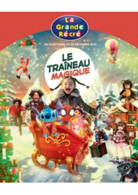 Prospectus La grande Récré AUBAGNE : Le traîneau magique