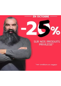 Prospectus Monsieur Store Valence - Montélier : Octobre Offres