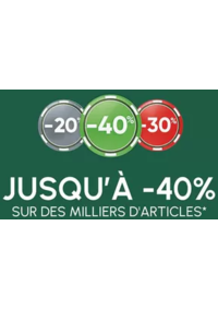 Prospectus Printemps Metz : JACKPOT AU PRINTEMPS ! Jusqu'à -40%