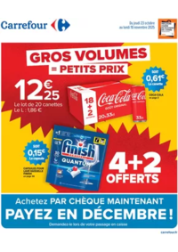 Prospectus Carrefour Contact ARLEUX : GROS VOLUMES 4