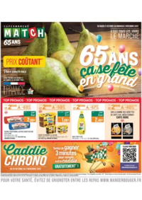 Prospectus Supermarchés Match Grenay : 65 ANS ça se fête en grand