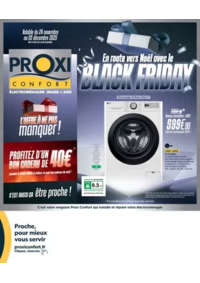 Prospectus Proxi Confort DAMBACH LA VILLE : ProxiConfort BP Black Friday 2025