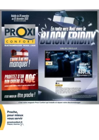Prospectus Proxi Confort DAMBACH LA VILLE : ProxiConfort BB Black Friday 2025