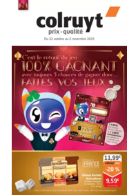Prospectus Colruyt dit 'Près des Mortes' : Faites vos Jeux