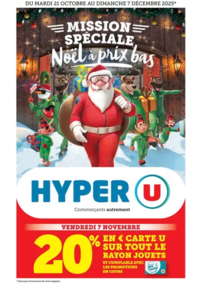 Prospectus Hyper U CHATEAUGIRON : Jouets