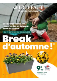 Prospectus Truffaut Rennes : Break d’automne !