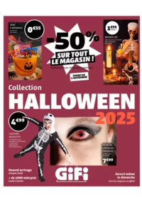 Prospectus Gifi APT : Collection HALLOWEEN