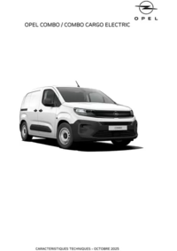Prospectus Distributeur OPEL ESPACE RN 14 SAS EPINAY-SUR-SEINE : Opel Combo Cargo