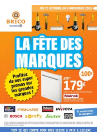 Prospectus Brico E.Leclerc LES HERBIERS : Trafic Brico 11