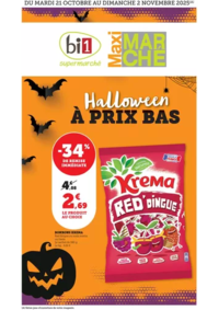 Prospectus Maximarché Sanvignes les mines : HALLOWEEN À PRIX BAS