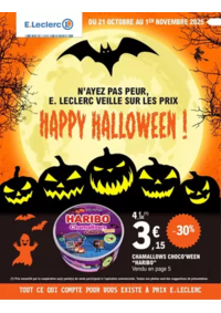 Prospectus E.Leclerc SAINT BRICE COURCELLES : HALLOWEEN DIGITAL