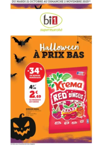 Prospectus bi1 LAVANS-LES-SAINT-CLAUDE : Halloween À PRIX BAS