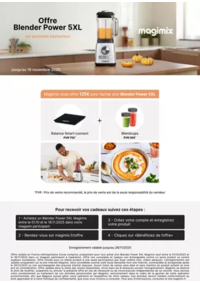 Prospectus Cuisine plaisir ORCHAMPS VENNES : Offre Blender Power 5XL
