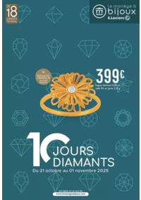Prospectus Le Manège à Bijoux E.Leclerc MEYZIEU : 10 JOURS DIAMANTS OCTOBRE