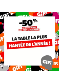 Prospectus Gifi FLOIRAC : Pour un dîner en famille ou un goûter d’enfer avec les enfants, on a tout ce qu’il faut pour une déc