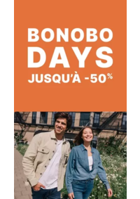 Prospectus Bonobo Aubervilliers : Bonobo days Jusqu'à -50%