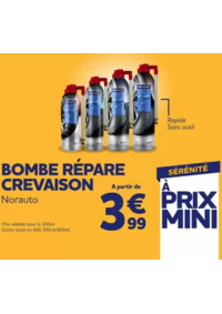 Prospectus Norauto LUXEUIL LES BAINS : Bombe anti-crevaison, réparation pneu