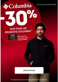Prospectus Sport 2000 SAINT JEAN DE SIXT : Offre réservée aux porteurs de la carte fidélité : du 20 au 26 octobre 2025, profitez de -30% sur to