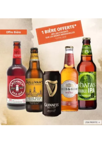 Prospectus Comptoir irlandais La rochelle : Découvrez notre offre exclusive sur les bières : pour 20€ de bières achetées, recevez une bière offe