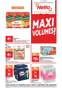 Prospectus Netto Avensan : Maxi volumes