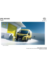 Prospectus Distributeur OPEL GARAGE ZENONI GRAMAT : Opel Movano