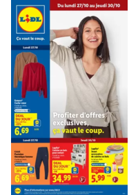 Prospectus Lidl JUSSEY : Profiter d'offres exclusives avec lidl.fr, ça vaut le coup