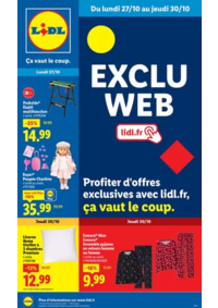 Prospectus Lidl USSEL : Profiter d'offres exclusives avec lidl.fr, ça vaut le coup