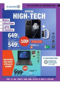Prospectus E.Leclerc CLICHY SOUS BOIS : HIGH-TECH GAMING & UNIVERS CONNECTE
