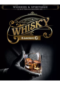 Prospectus E.Leclerc ST JEAN D'ANGELY : FOIRE AUX WHISKIES