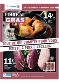 Prospectus E.Leclerc PUSEY : FOIRE AU GRAS