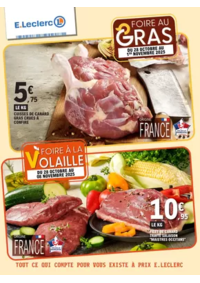 Prospectus E.Leclerc VILLEMUR SUR TARN : FOIRE AU GRAS - DATES 1