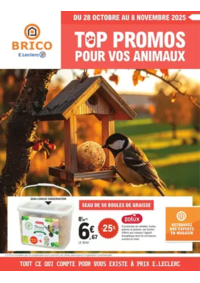 Prospectus Brico E.Leclerc AZAY LE BRULE : Trafic Animalerie 9