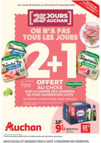 Prospectus Auchan SARCELLES Division Leclerc : C'est parti pour les 25 JOURS AUCHAN