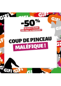 Prospectus Gifi RUOMS : Le secret d’un look d’Halloween réussi ? Un make-up qui fait frissonner !