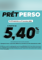 PRÊT PERSO - Carrefour Banque