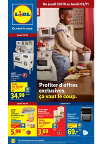 Prospectus Lidl : Profiter d'offres exclusives, ça vaut le coup