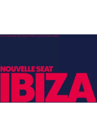 Prospectus Distributeur et Point Service SEAT NIMES : SEAT Nouvelle Ibiza