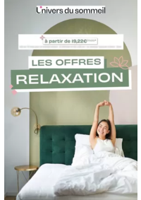 Prospectus L'univers du sommeil CONTREXEVILLE : Le mois anniversaire Tousalon Jusqu’à 2025€ OFFERTS !