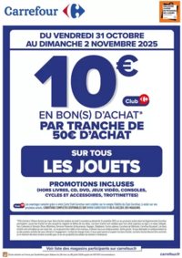 Prospectus Carrefour Contact ST-VENANT : OPÉRATION BON(S) D’ACHAT