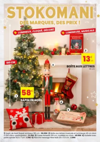Prospectus Stokomani Vernouillet : Décoration de Noël