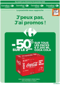 Prospectus Carrefour Express Nantes - Bd de Doulon : J'PEUX PAS J'AI PROMOS DU 4 AU 16 NOVEMBRE !