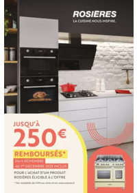 Prospectus Copra ST JAMES : Rosières vous rembourse jusqu'à 250 €