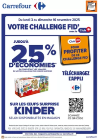 Prospectus Carrefour city Lanester : VOTRE CHALLENGE FID AVEC LE CLUB