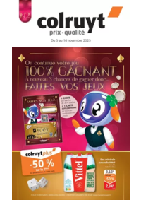 Prospectus Colruyt PONTARLIER : On continue votre jeu 100% gagnant