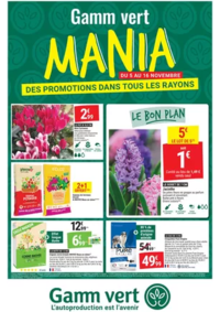Prospectus Gamm vert NOGENT LE ROTROU : MANIA DES PROMOTIONS DANS TOUS LES RAYONS