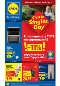 Prospectus Lidl FEIGNIES : C’est le Singles Day