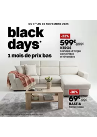 Prospectus Basika Orange : Black Friday 1 mois de prix bas