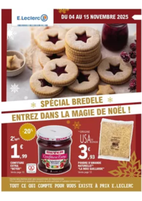 Prospectus E.Leclerc FREYMING MERLEBACH : ALSACE CHOUCROUTE 3 - BREDELE