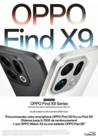 Prospectus LDLC Angoulême : Jusqu'à 150€ remboursés + une Oppo Watch X2 ou une tablette Pad SE offerte