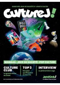 Prospectus JouéClub CHATEAUNEUF SUR LOIRE : Culturej !